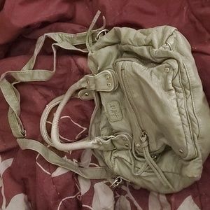 Aeropostle purse grey pleather